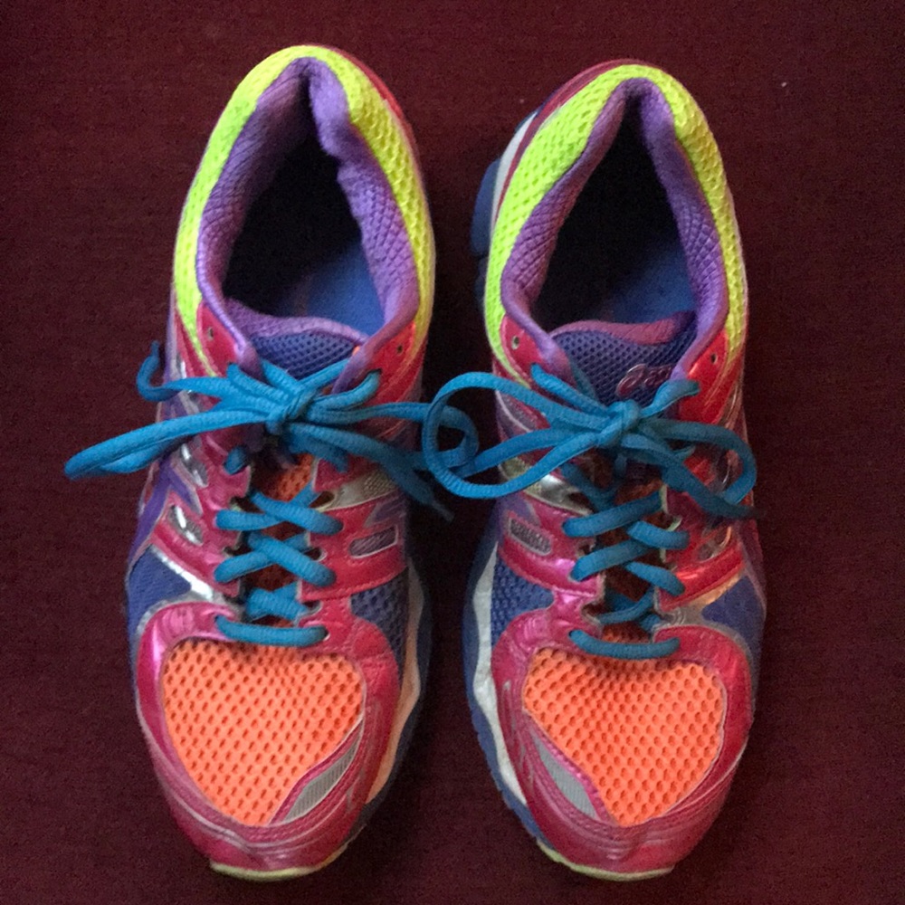 ASICS Gel Nimbus Bright colors running shoe